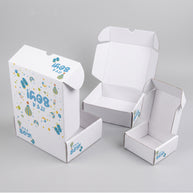 Baby Shower Its A Boy Printed Theme Mailer Box - 1 Pack (25 Pieces)