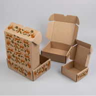 Animal Cheetah and Tropical Plants Printed Theme Mailer Box - 1 Pack (25 Pieces)