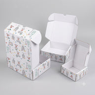 Christmas Drinks and Cocktails Printed Theme Mailer Box - 1 Pack (25 Pieces)