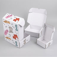 Animal Dog Illustrations  Printed Theme Mailer Box - 1 Pack (25 Pieces)