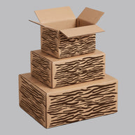 Animal ZebraTheme Printed Theme Shipping Box - 1 Pack (25 Pieces)